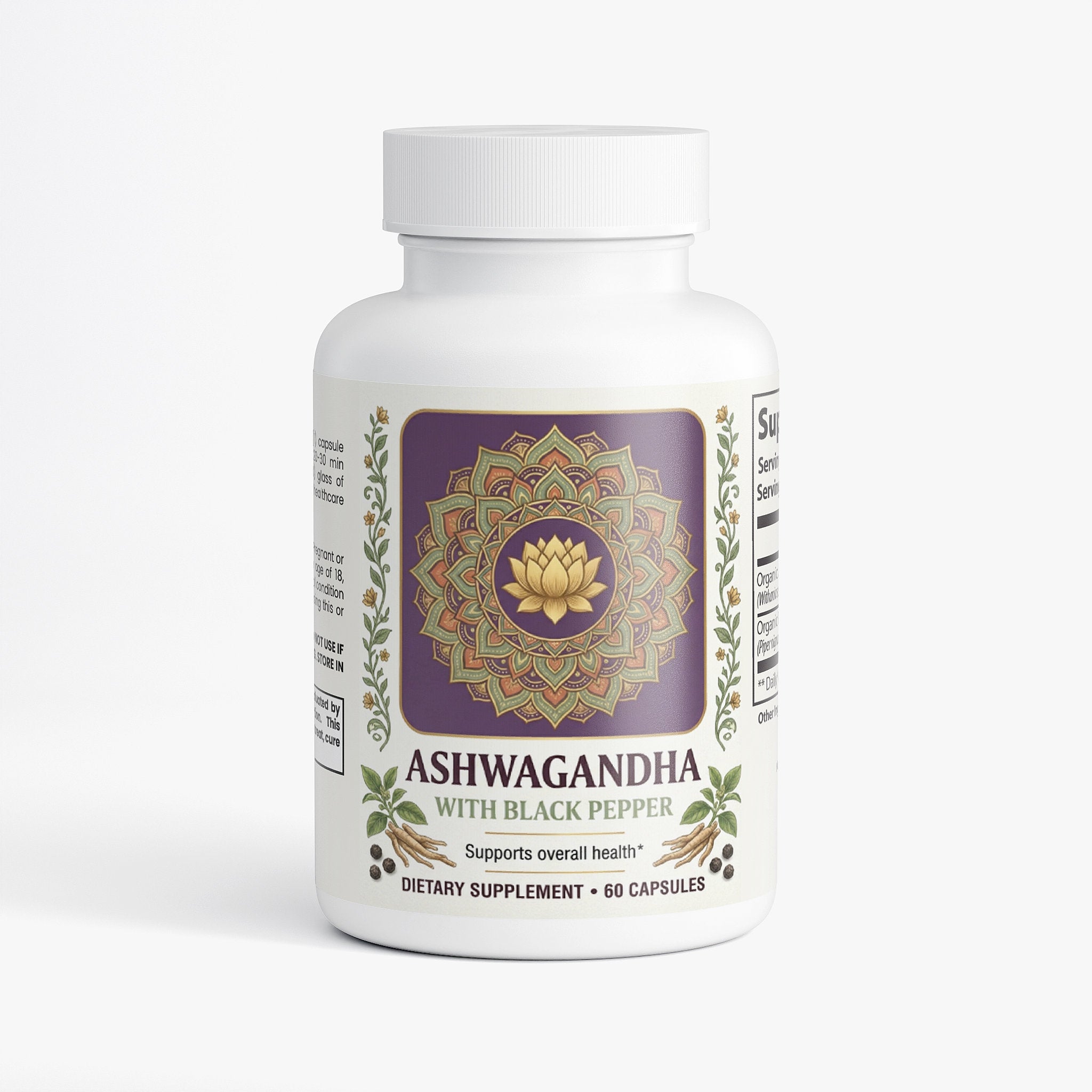 Ashwagandha With Black Pepper